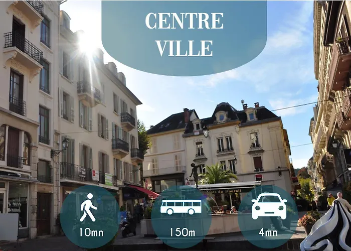 公寓 Le 56, Calme, Entre Et - Sejouraixlesbains 艾克斯莱班